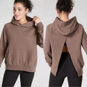 Athleta Moonrise Open-Back Hoodie